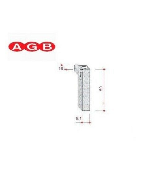 TERMINALE AGB 48015 mm.9,1x50  A004710001 480 000 15