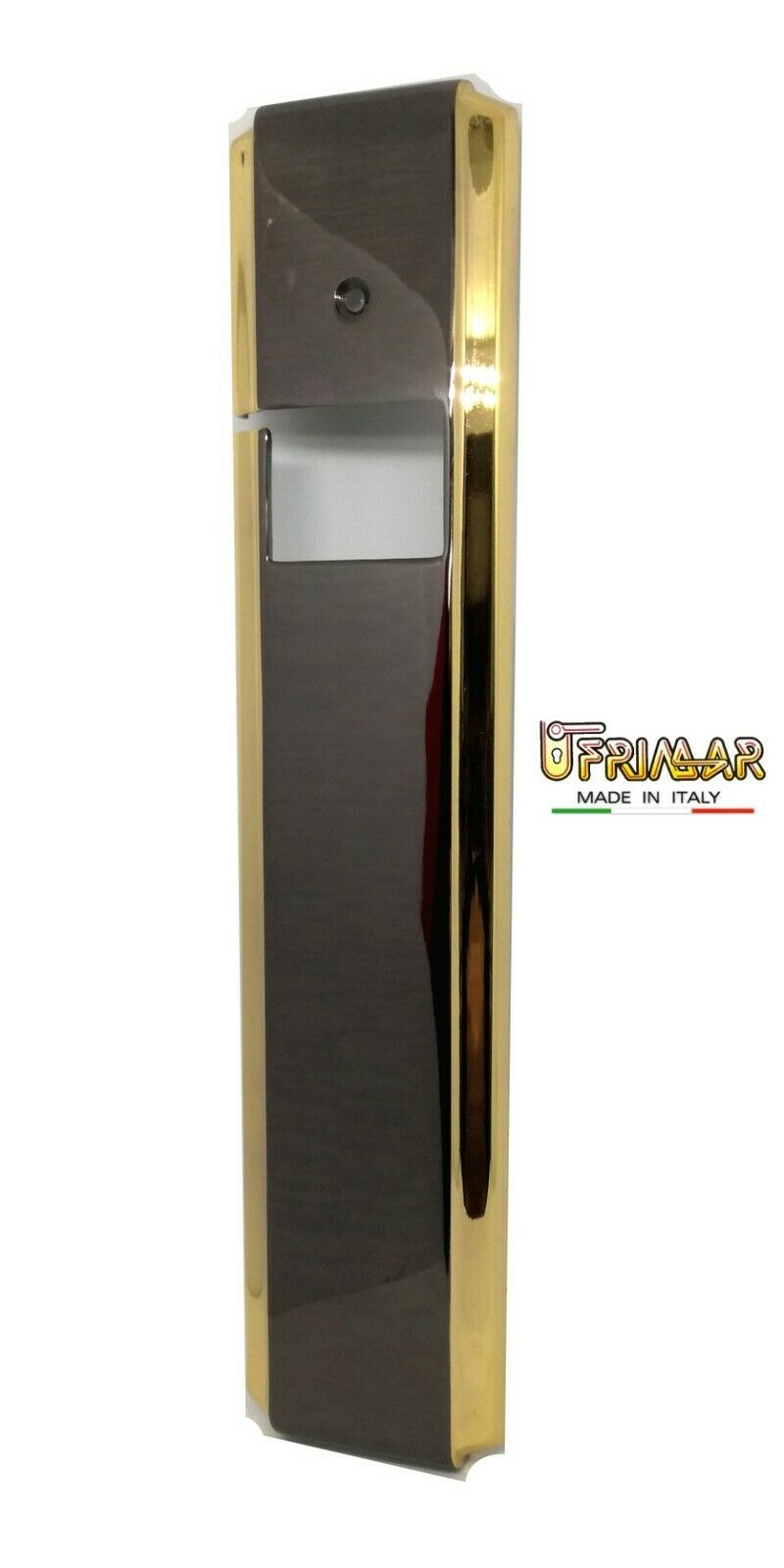 PLACCA AVVOLGITORE PER TAPPARELLE CANNA DI FUCILE+ ORO mm.275x60 UNIVERSALE