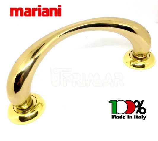 MANIGLIONE PORTA OTTONE MARIANI KIRA mm.225 Int.mm.175 OTTONE LUCIDO