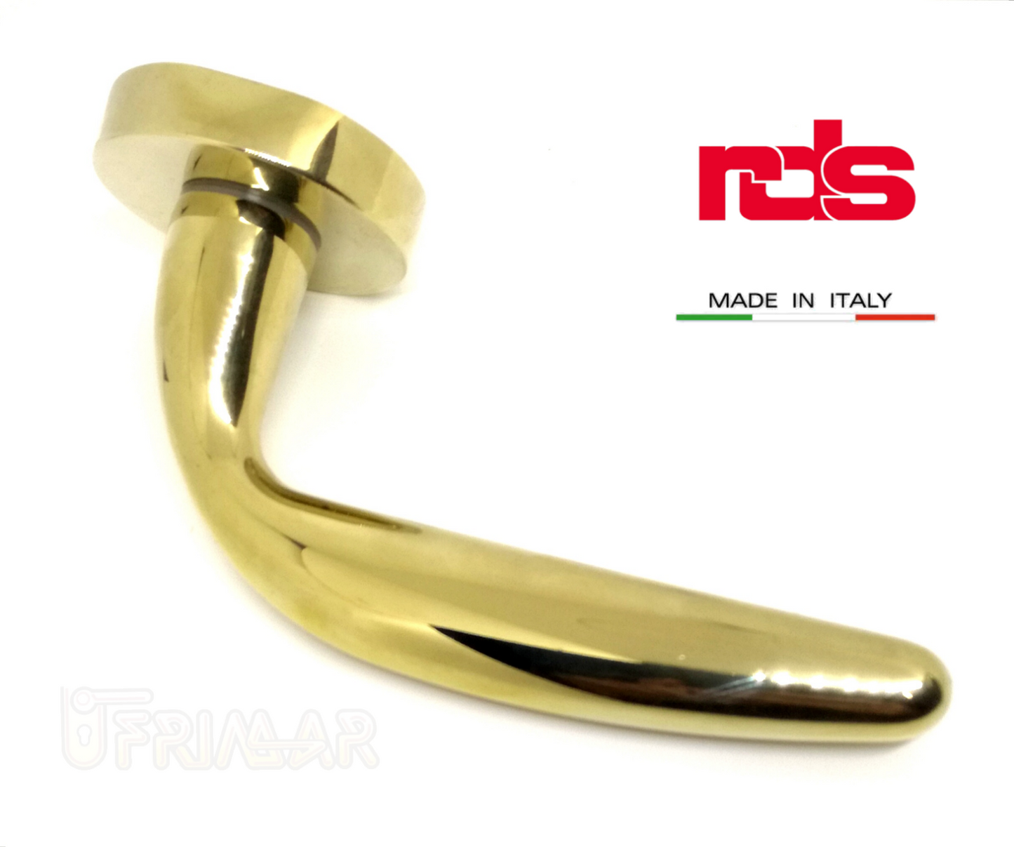 Maniglia RDS HAVANA art. 0701 Oro PVD maniglie per porte RDS porte interne