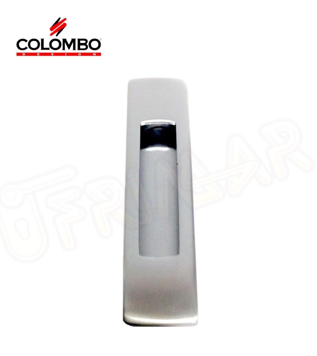MANIGLIA INCASSO PER PORTE SCORREVOLI COLOMBO ID111 CROMO SAT. SENZA FORO CHIAVE