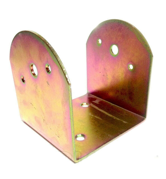 Staffa Supporto a U mm.90x90x95 per Montaggio Travi Lamellari a Muro e Pilastri
