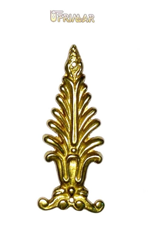 FREGIO IN OTTONE LUCIDO PER MOBILI mm.90x37