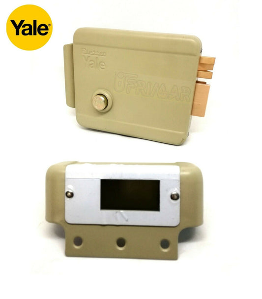 SERRATURA YALE ELETTRICA 67400601 Entrata mm.60 COMPLETA DI CILINDRO STACCATO