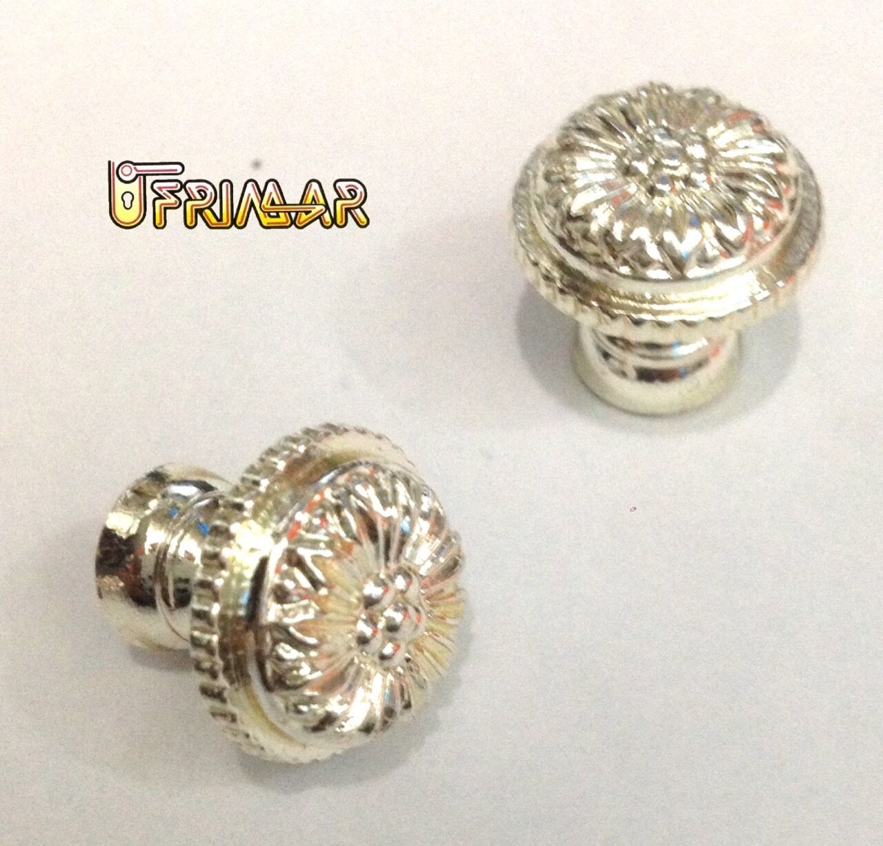 POMELLO PER MOBILI E ANTE finitura ARGENTO STILE CLASSICO D.mm.15 OMP ART.130