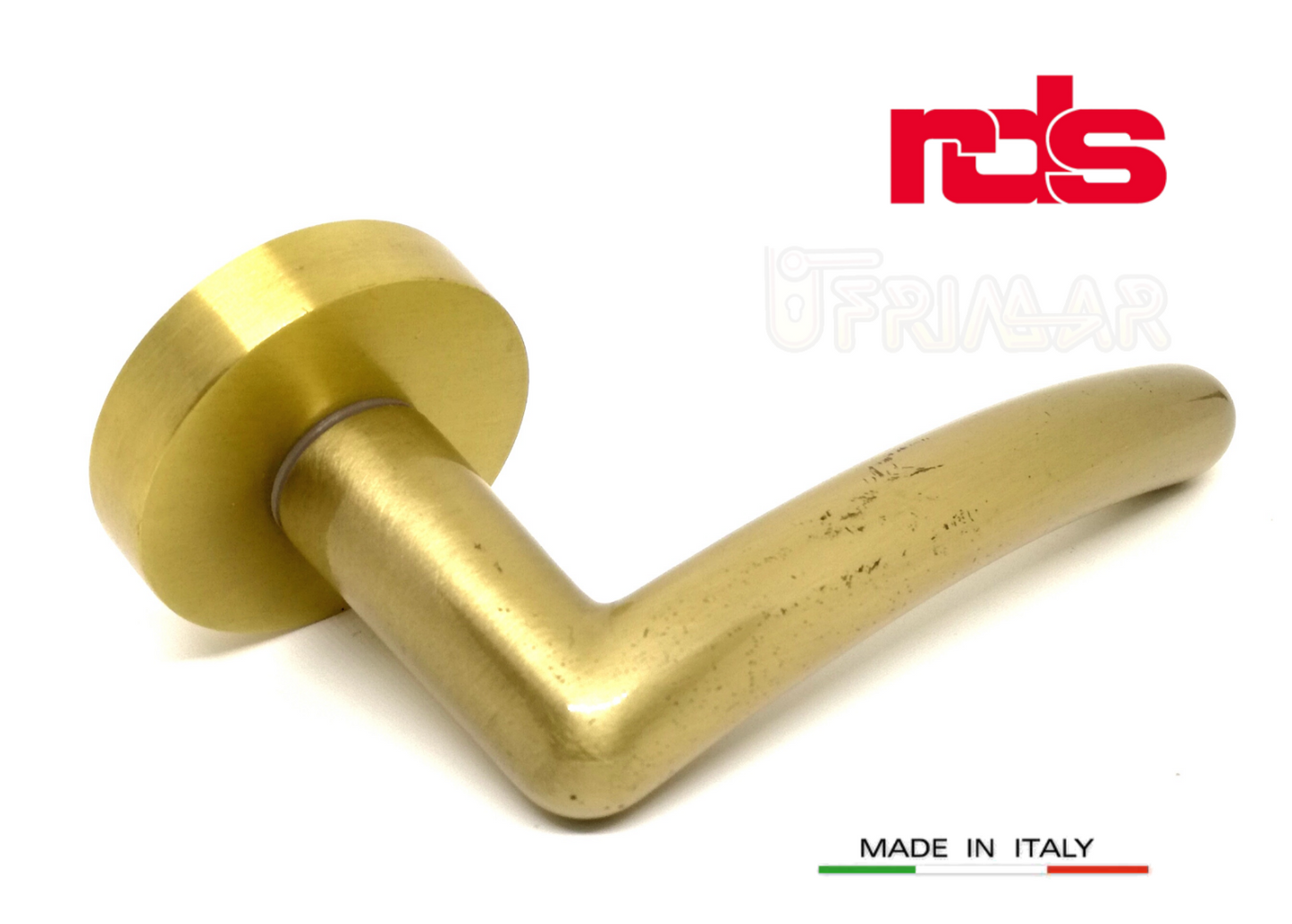 Maniglia RDS GAND art. 0661 Oro Satinato maniglie per porte RDS porte interne