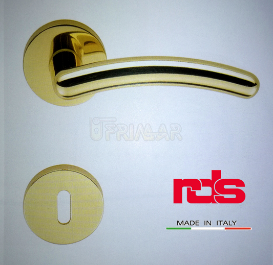 Maniglia RDS GAND art. 0661 Oro PVD maniglie per porte RDS porte interne