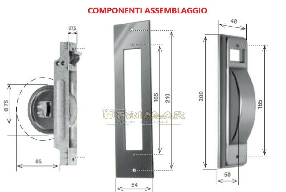 AVVOLGITORE PER TAPPARELLE SEMINCASSO Metri 10 Int.mm.210 COMPATIBILE TIPO SECCO