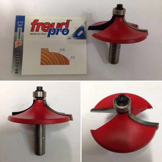 FRESA FREUD PRO HM 99-02712 PER INTAGLI CORRIMANO E BORDI TAVOLO CON CUSCINETTO