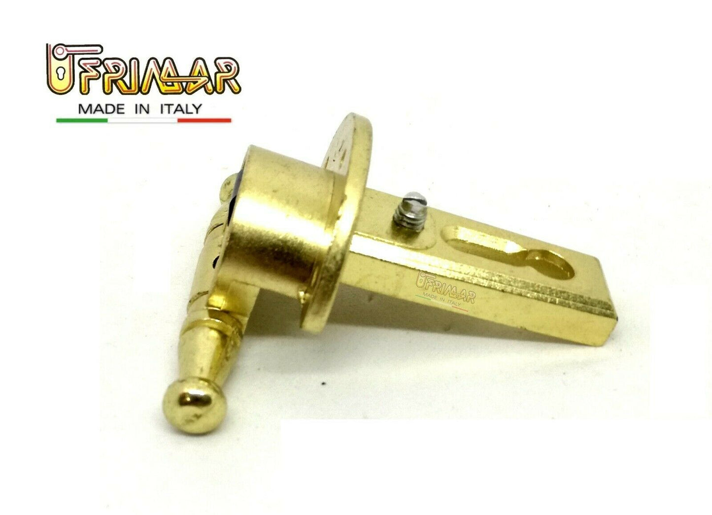 CERNIERA ANSELMI 255 PER ANTE CON BATTUTA FORO mm.27x13 DORATA CERNIERA IN STILE